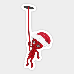 Unravel Christmas Xmas 2 Sticker